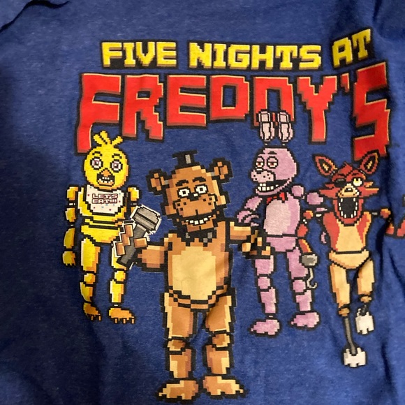 Five Nights at Freddy’s Shirt for Children; Medium - Picture 1 of 2